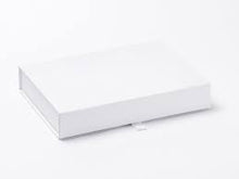 Load image into Gallery viewer, A5 Shallow Luxury White Gift box