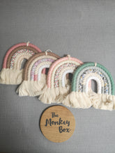 Load image into Gallery viewer, 5 Arch Mini Macrame Rainbow - Beige