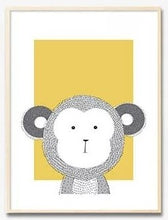 Load image into Gallery viewer, Mustard, Black and Grey Animal Prints