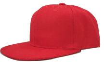 Load image into Gallery viewer, Red personalised childrens snapback -The Monkey Box