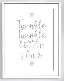 Twinkle Twinkle Little Star Prints