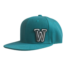 Load image into Gallery viewer, Kids Turquoise Snapback