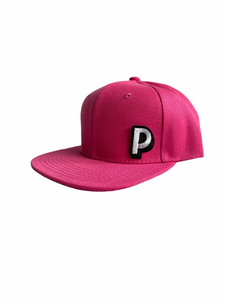 Cerise Pink Junior Snapback - Plain and Personalised