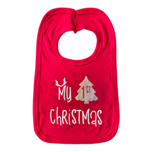 Load image into Gallery viewer, My 1st Christmas Bib