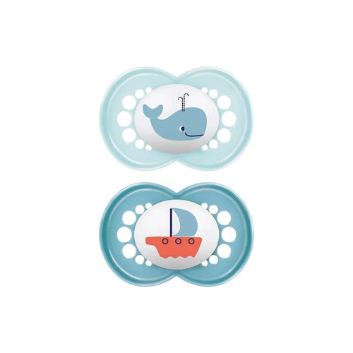 MAM Original Soother 18-36 months Pack of 2 - Blue