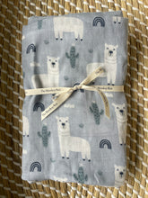Load image into Gallery viewer, Llama Muslin Swaddle