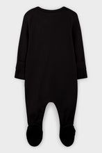 Load image into Gallery viewer, Black Zip Sleepsuit