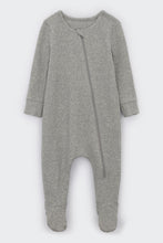 Load image into Gallery viewer, Dove Grey Zip Sleepsuit