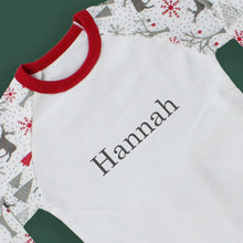 Load image into Gallery viewer, Personalise Children&#39;s Christmas Pyjamas - 1-2 Years