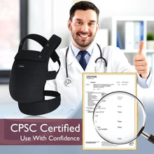 Load image into Gallery viewer, Momcozy Baby Carrier Newborn to Toddler Cotton - Black