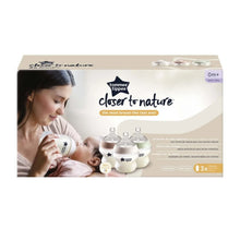 Load image into Gallery viewer, Tommee Tippee Closer To Nature Bottle 150ml Pack of 3