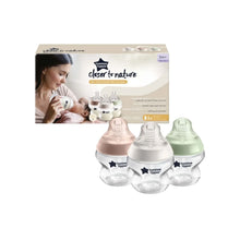 Load image into Gallery viewer, Tommee Tippee Closer To Nature Bottle 150ml Pack of 3