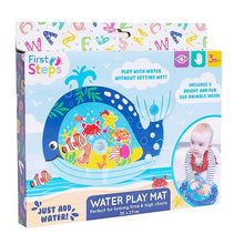 Load image into Gallery viewer, Baby's Fun Sensory Water Play Mat with Whale Design (36x27 cm)