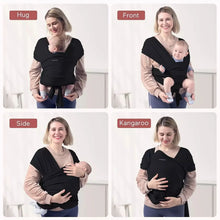 Load image into Gallery viewer, Momcozy Baby Carrier - Black