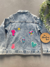 Load image into Gallery viewer, Girls Customised Denim Jackets