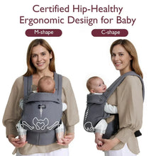 Load image into Gallery viewer, Momcozy Baby Carrier Newborn to Toddler Cotton - Grey
