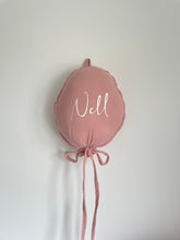Load image into Gallery viewer, Pink Personalised Fabric Balloon