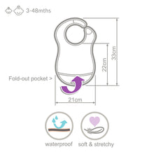 Load image into Gallery viewer, Weaning Bib - Tropical Fish UltraBib