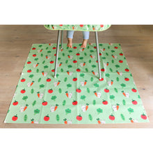 Load image into Gallery viewer, Wipeezee Splash Mat - Green Bunny &amp; Veg