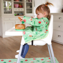 Load image into Gallery viewer, Wipeezee Coverall Bib - Green Bunny &amp; Veg