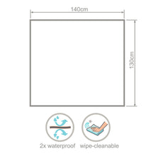 Load image into Gallery viewer, Wipeezee Splash Mat - Turquoise Blue Sea Creatures