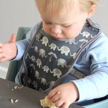 Load image into Gallery viewer, Weaning Bib - Elephants UltraBib