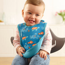 Load image into Gallery viewer, Weaning Bib - Tropical Fish UltraBib