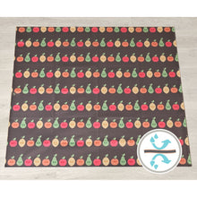 Load image into Gallery viewer, Wipeezee Splash Mat - Grey Happy Fruit