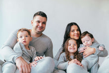 Load image into Gallery viewer, Dove Grey Zip Sleepsuit