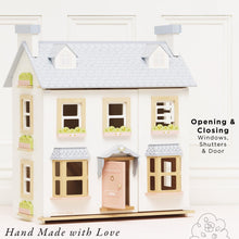Load image into Gallery viewer, Mayberry Manor Wooden Dolls House