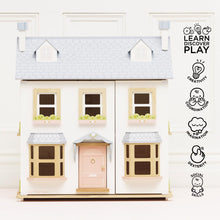 Load image into Gallery viewer, Mayberry Manor Wooden Dolls House