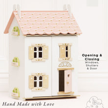 Load image into Gallery viewer, Roseheart Wooden Dolls House