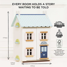 Load image into Gallery viewer, Bluebelle Wooden Dolls House