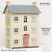 Load image into Gallery viewer, Cherry Tree Hall Wooden Dolls House