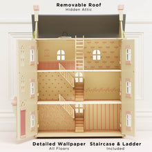 Load image into Gallery viewer, Cherry Tree Hall Wooden Dolls House