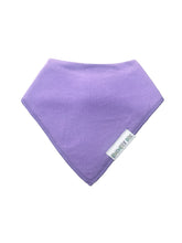 Load image into Gallery viewer, Plain Violet dribble bib - The Monkey Box