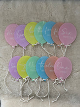 Load image into Gallery viewer, Acrylic Milestone Balloons