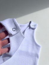 Load image into Gallery viewer, White Dungarees