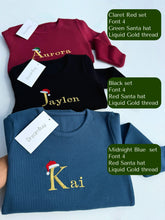 Load image into Gallery viewer, Christmas Santa Hat Lounge Set