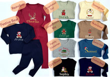 Load image into Gallery viewer, Christmas Festive Bear Lounge Set 2