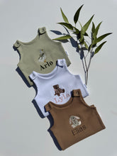 Load image into Gallery viewer, Safari Theme Personalised Dungarees