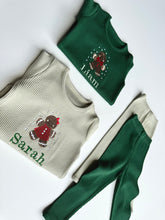 Load image into Gallery viewer, Christmas Gingerbread Man Lounge Set