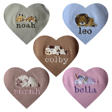 Load image into Gallery viewer, Safari Theme Personalised Zip Romper