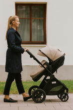 Load image into Gallery viewer, For Your Little One Cruise 3 In 1 Travel System With i-Size Car Seat - Dune Beige (Free Cupholder And Seat Liner Included!)