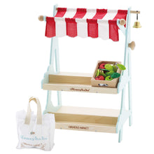 Load image into Gallery viewer, Wooden Market Stall &amp; Fruit Play Food Crate
