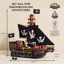 Load image into Gallery viewer, Barbarossa Pirate Ship &amp; Characters