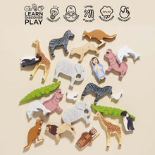 Load image into Gallery viewer, Noah’s Great Wooden Ark &amp; Animals