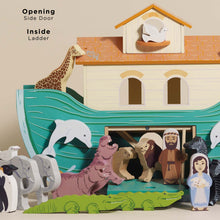 Load image into Gallery viewer, Noah’s Great Wooden Ark &amp; Animals
