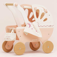 Load image into Gallery viewer, Retro Wooden Doll Pram