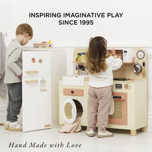 Load image into Gallery viewer, Rattan Family Wooden Play Kitchen